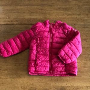 💓 Hot Pink Puffer Jacket - Baby GAP (18-24 mo.)